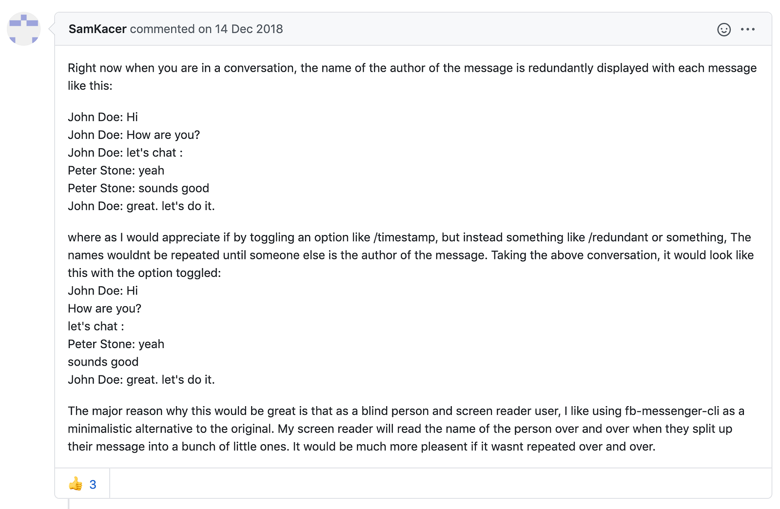 https://github.com/Alex-Rose/fb-messenger-cli/issues/190